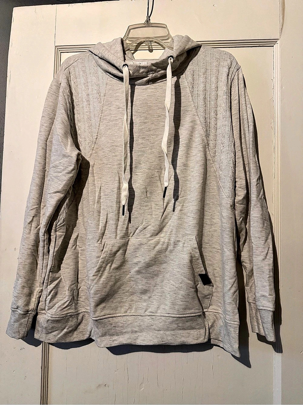 Cream Pullover Hoodie